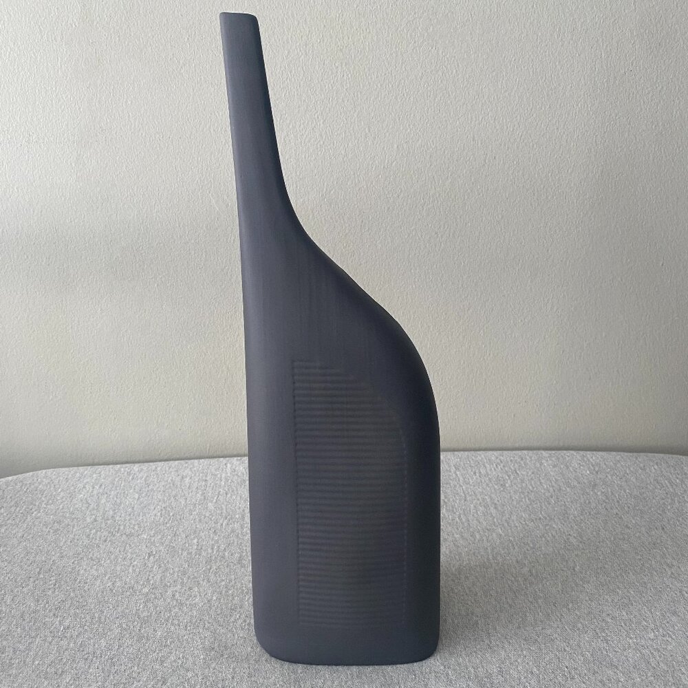 Chive Plant Studio Duenas Ceramic Watering Jug Charcoal